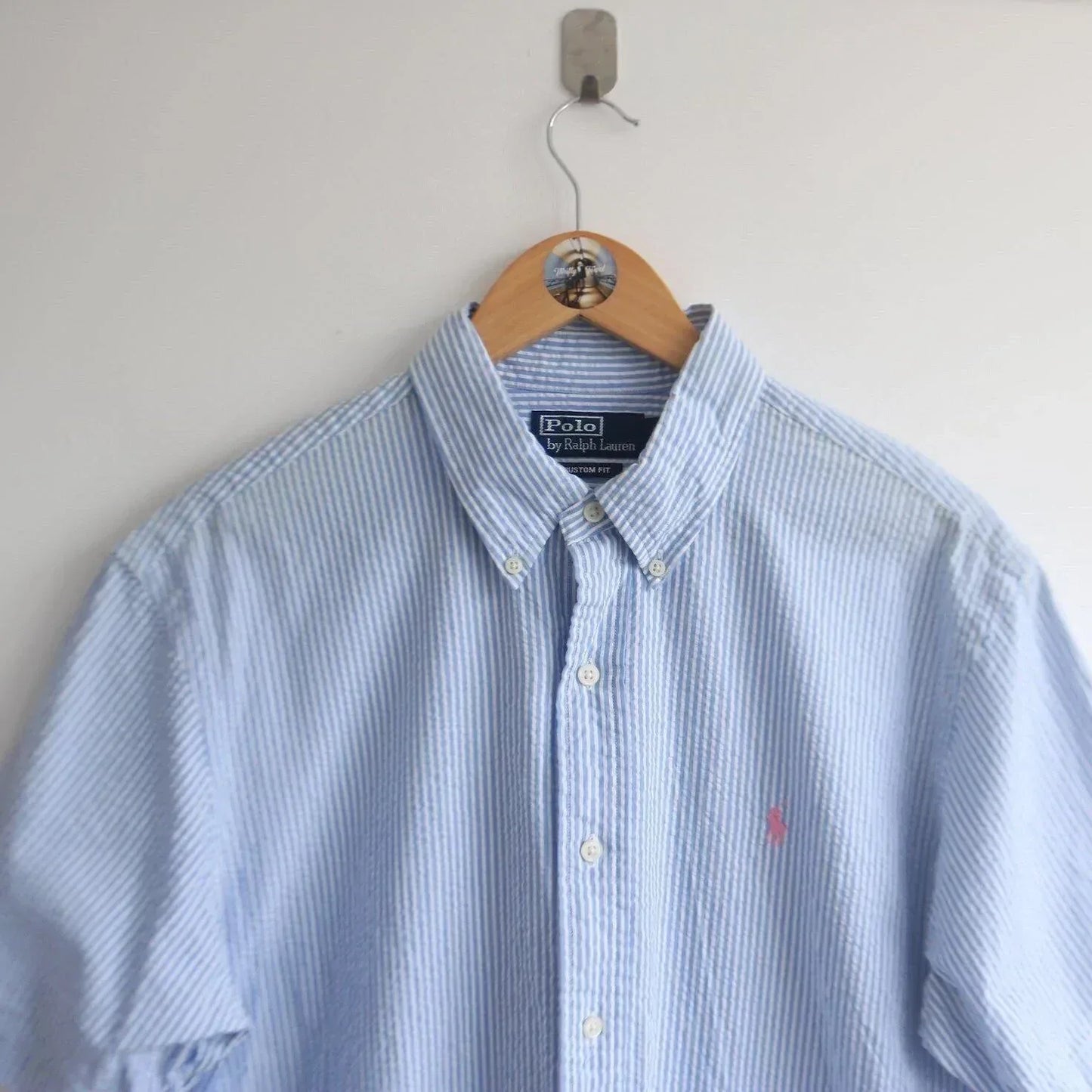 Vintage Polo by Ralph Lauren Striped Pinstipe  (M)  (M)