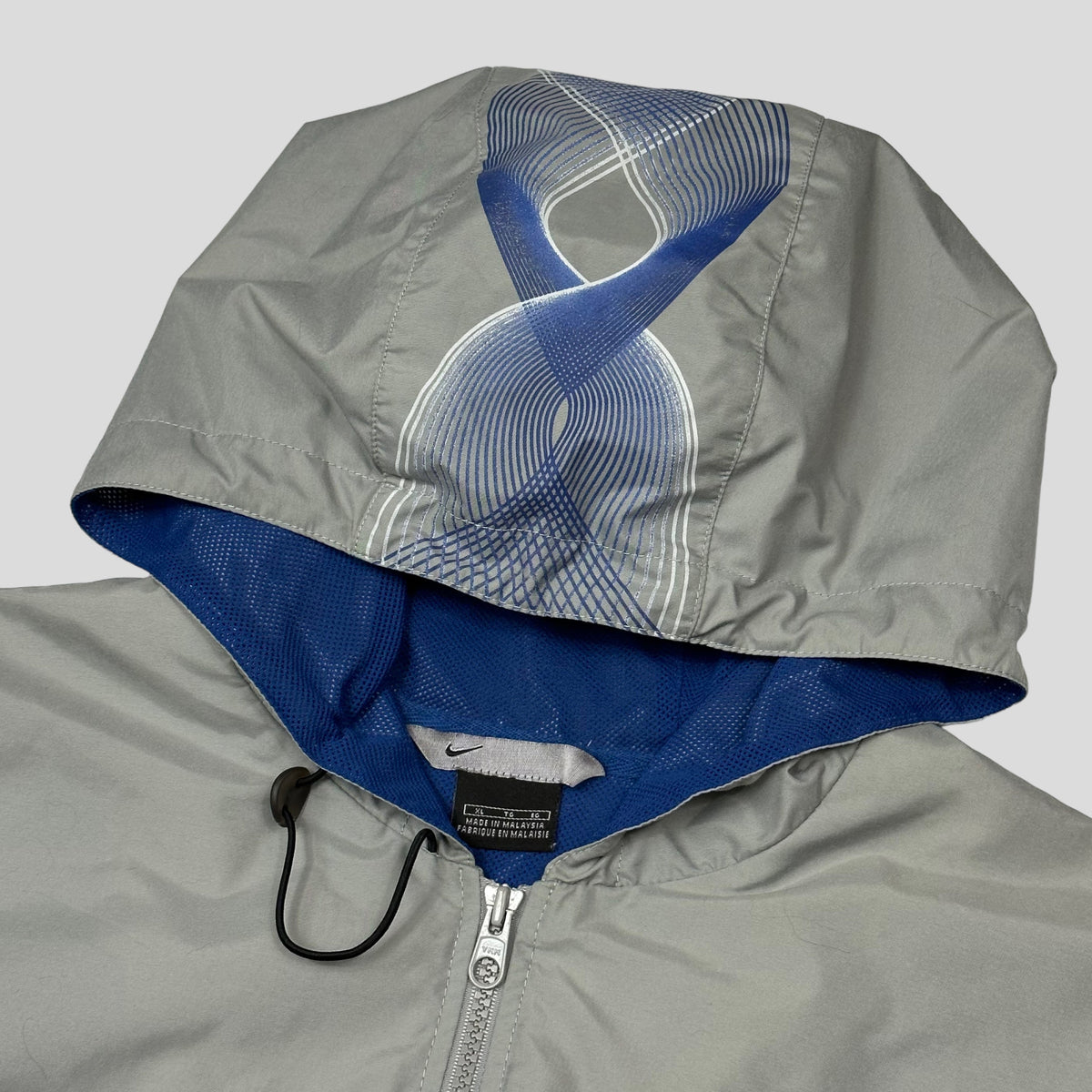 Nike SS01 DNA Helix Nylon Jacket - XL | Grey