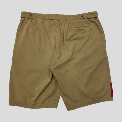 Prada Sport 00’s Adjustable Shorts - 30-32 | W30, Red
