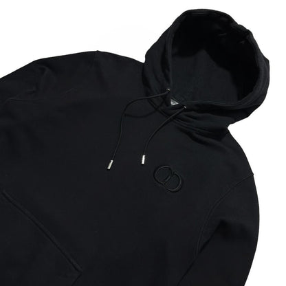 Cristian Dior Side Logo Black Hoodie