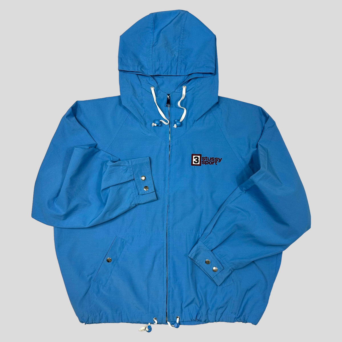Stussy Sport 90’s Co-poly Sailing Jacket - XL | Blue