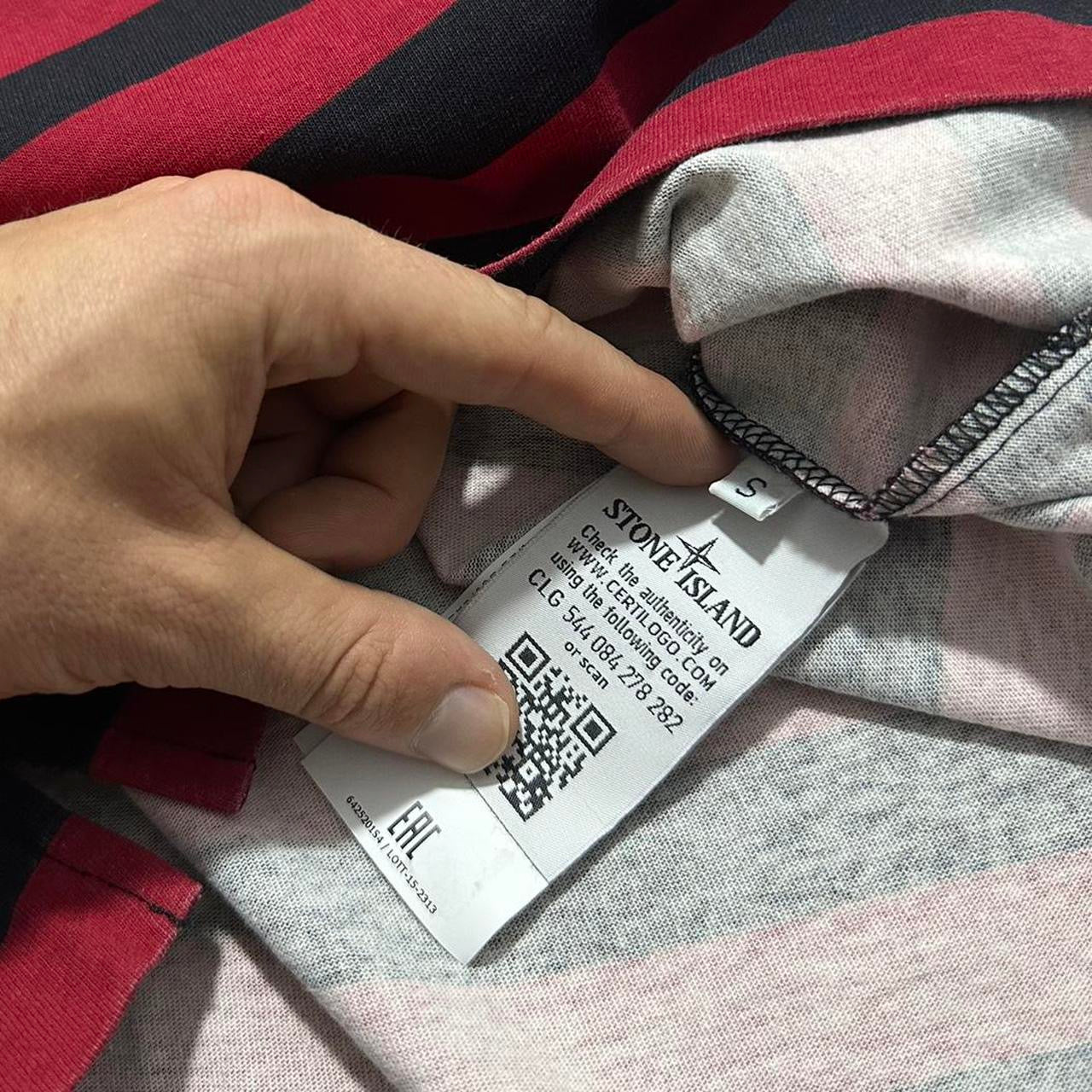 Stone Island Supreme Striped Quarter Zip