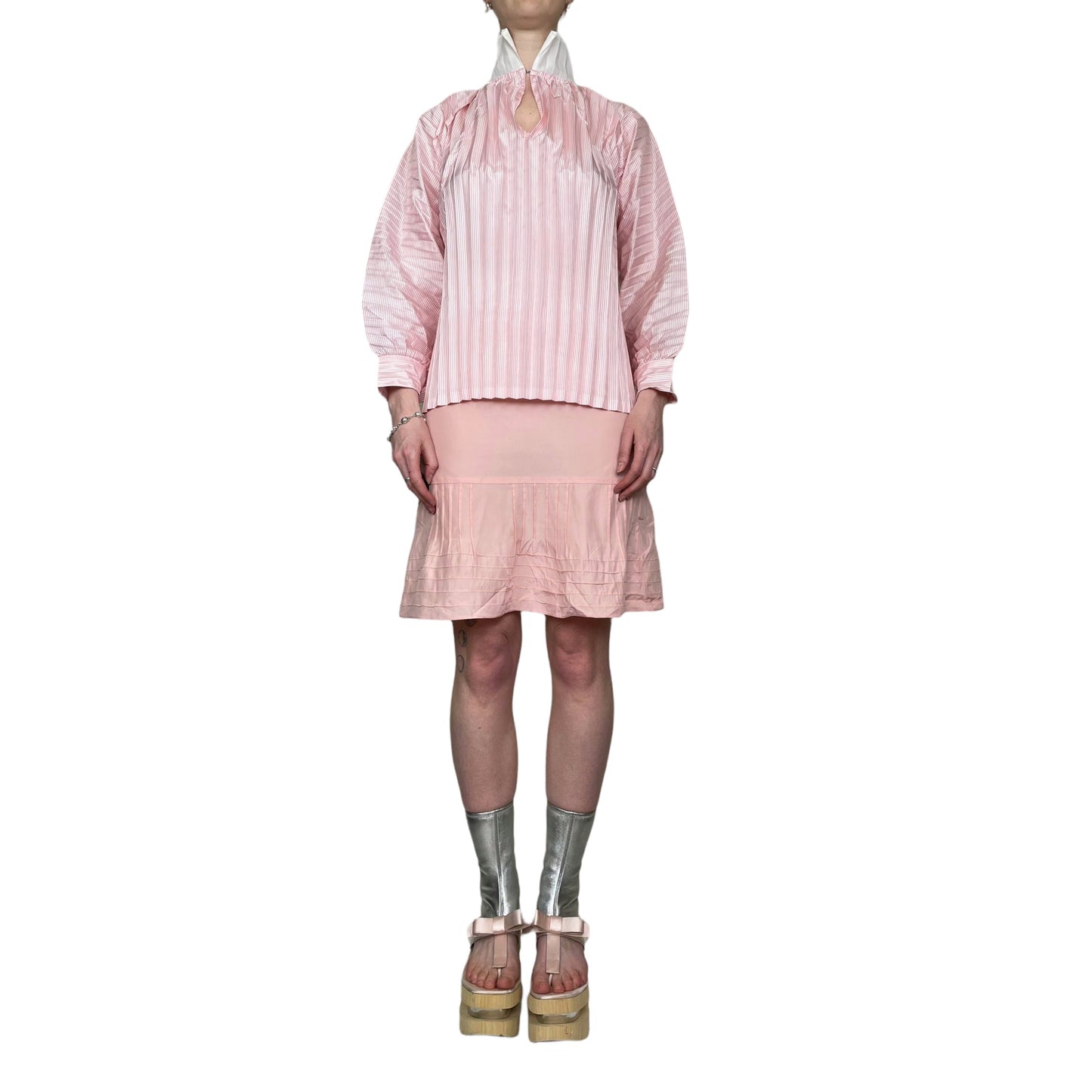 Comme des Garçons c.2011 Tricot pleats top