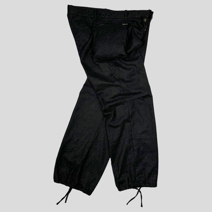Iceberg 90’s Italian Wool 3D Pocket Cargos - 36-38 | W38, Grey