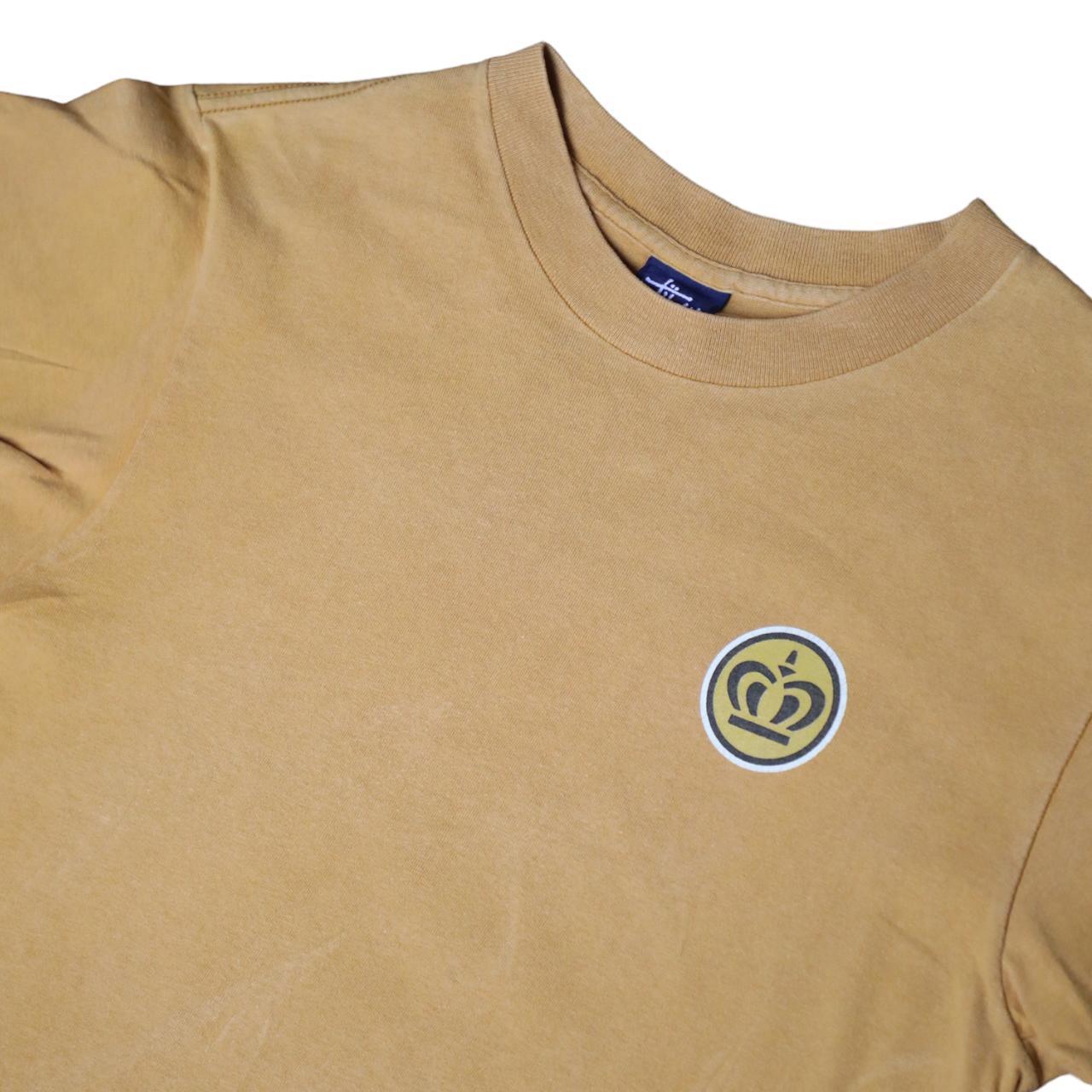 Stussy yellow crown tee