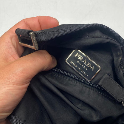 Prada 1999 Nylon Tactical Belt Bag - XS/S | O/S, Black