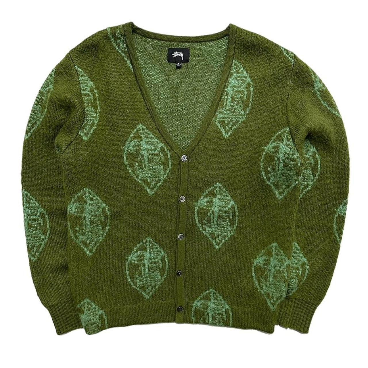 Stussy Mask Wool Cardigan