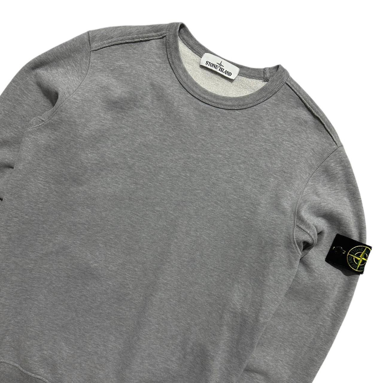 Stone Island Heather Grey Crewneck