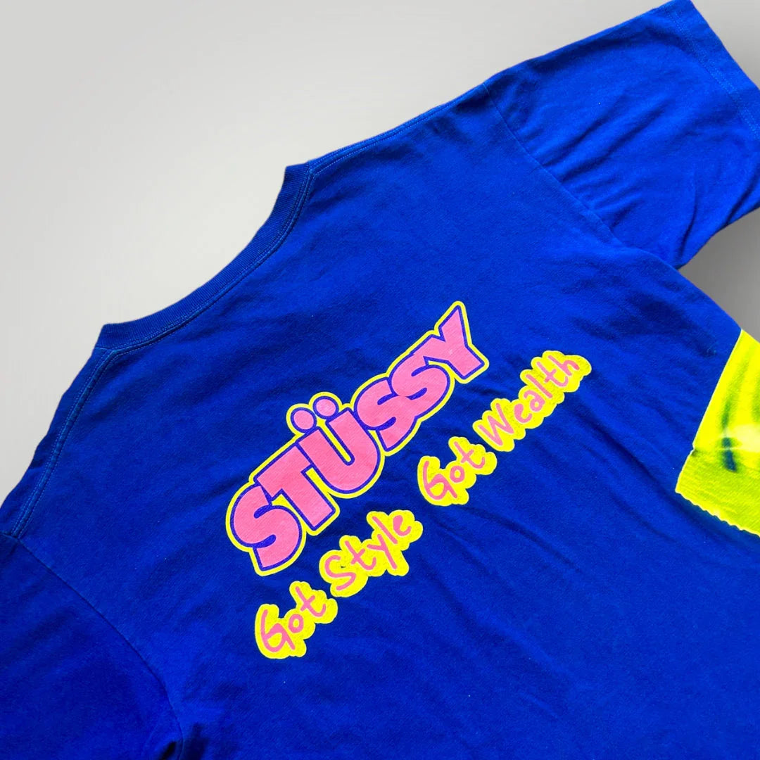 Stüssy 00’s Skittles Rip T-shirt L