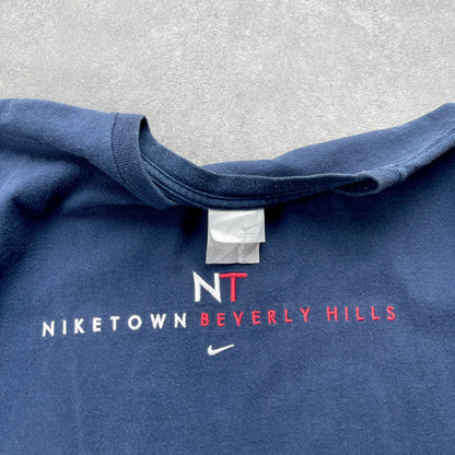 Nike Town Beverly Hills RARE 1990s heavyweight embroidered t-shirt (M)