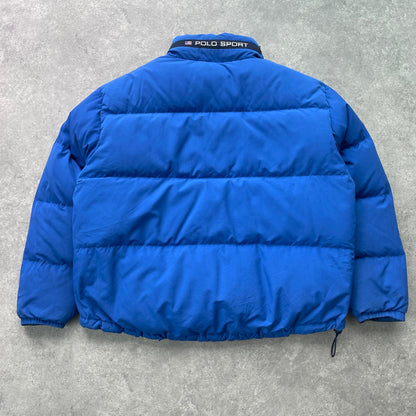 Polo Sport Ralph Lauren RARE 1990s fleece lined puffer jacket (XXL)