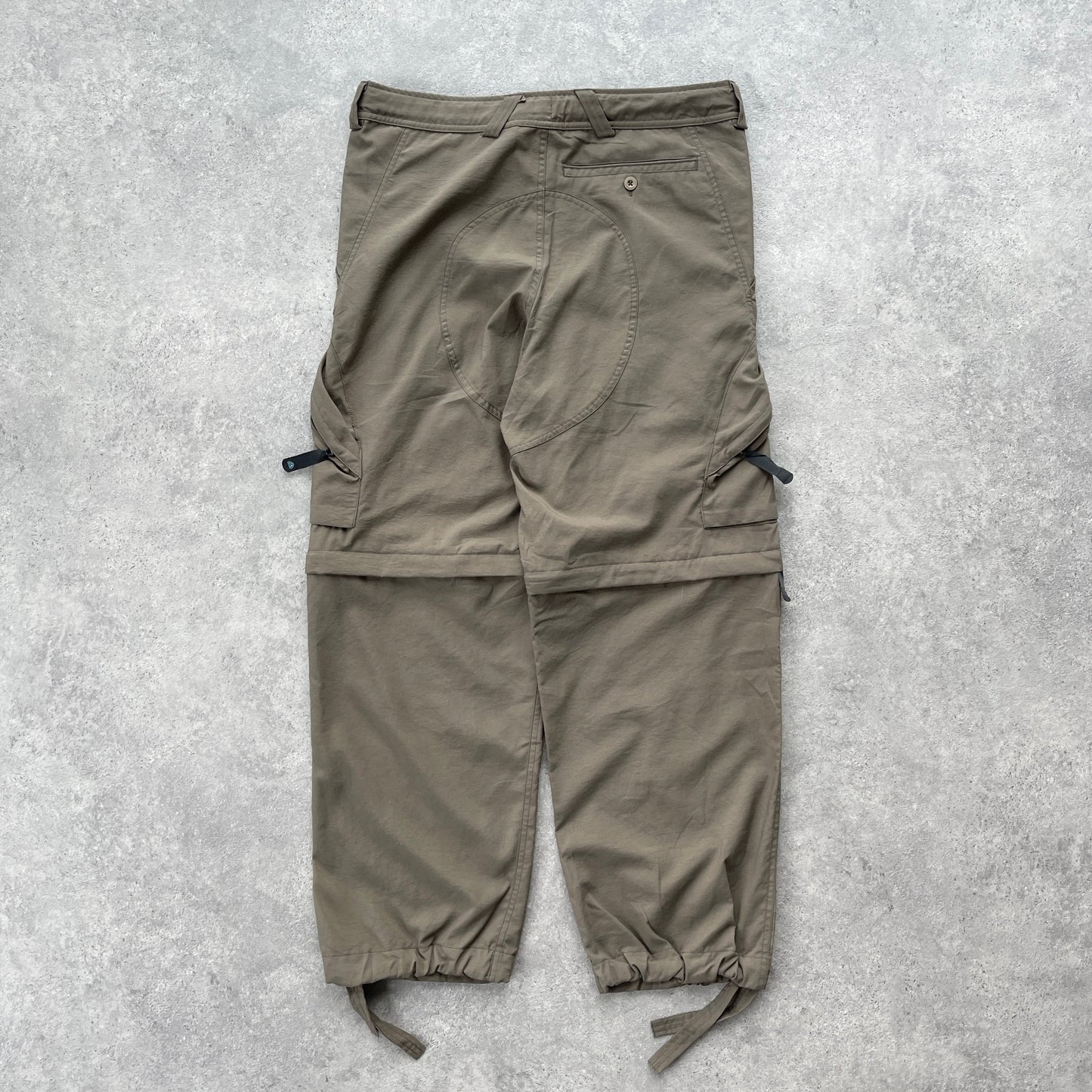 Nike ACG 2000s convertible technical cargo trousers (L)