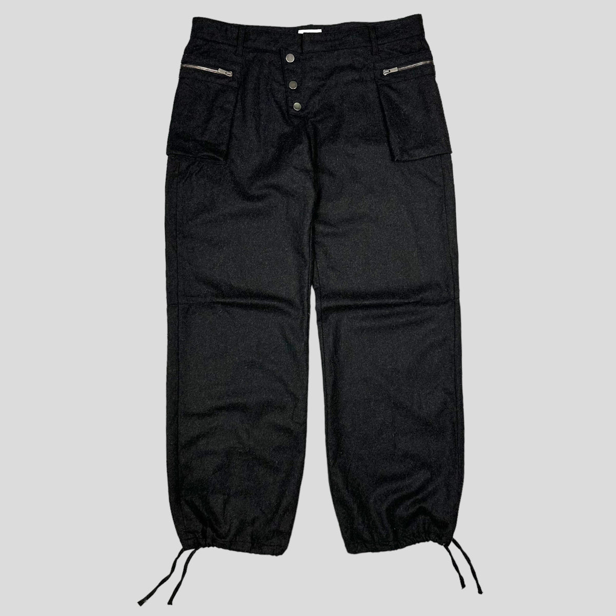 Iceberg 90’s Italian Wool 3D Pocket Cargos - 36-38 | W38, Grey