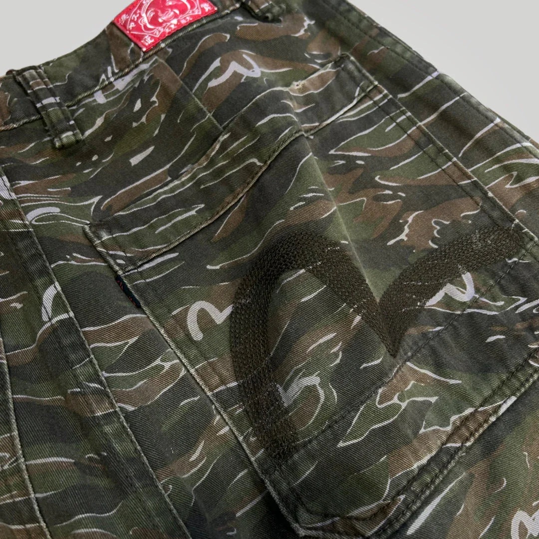 Evisu Cargo Baggy Shorts 33R