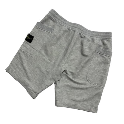 Stone Island Grey Sweatpants Shorts