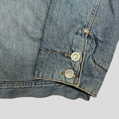 Oakley 00’s Sherpa Lined Denim Jacket - XL | Blue