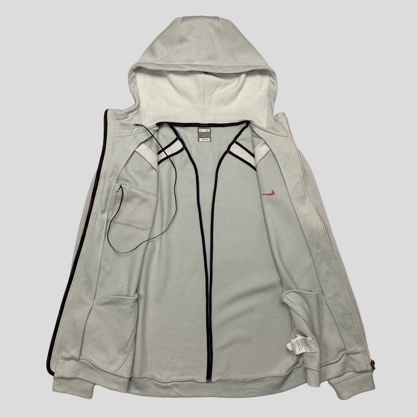 Nike ‘06 Climafit Panelled MP3 Hoodie - M