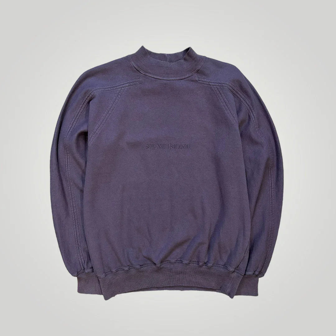 Stone Island 1980’s Mock Neck Jumper S