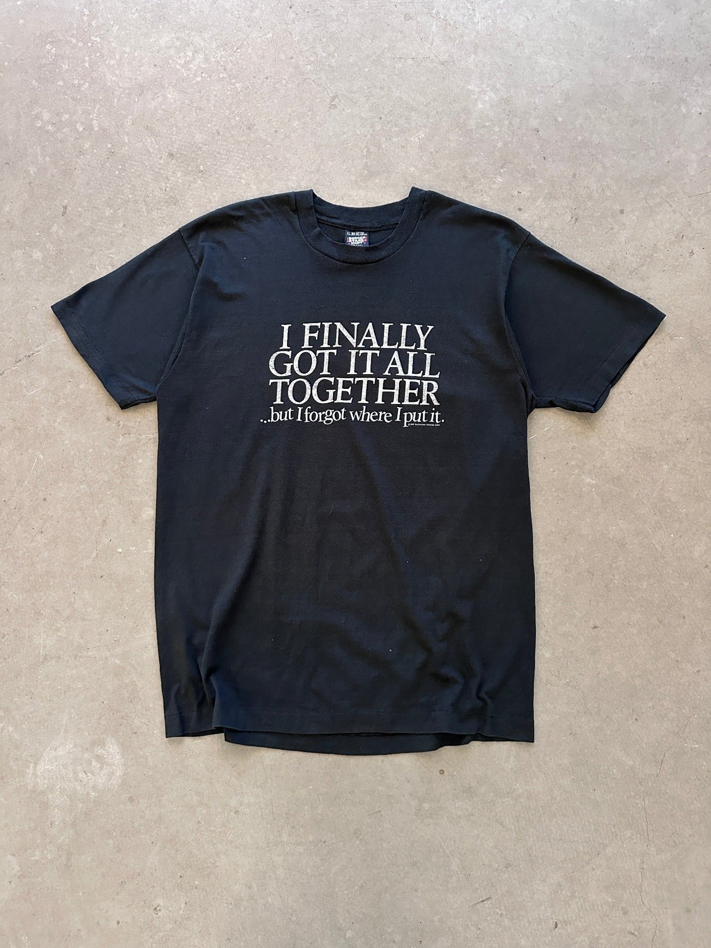 1987 I Finally Got It All Together T-Shirt - XL | X-Large, Red