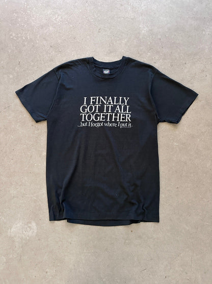 1987 I Finally Got It All Together T-Shirt - XL | X-Large, Red