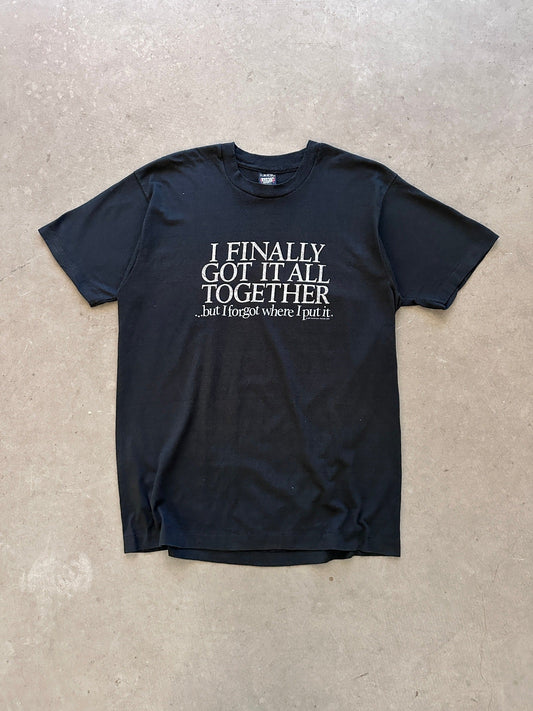 1987 I Finally Got It All Together T-Shirt - XL | X-Large, Red