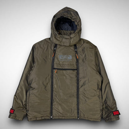 Sodium Dual-Zip Hooded Shimmer Jacket (1990s)