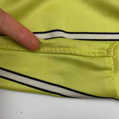 Nike 90’s Striped Swoosh Neon Tee  - L