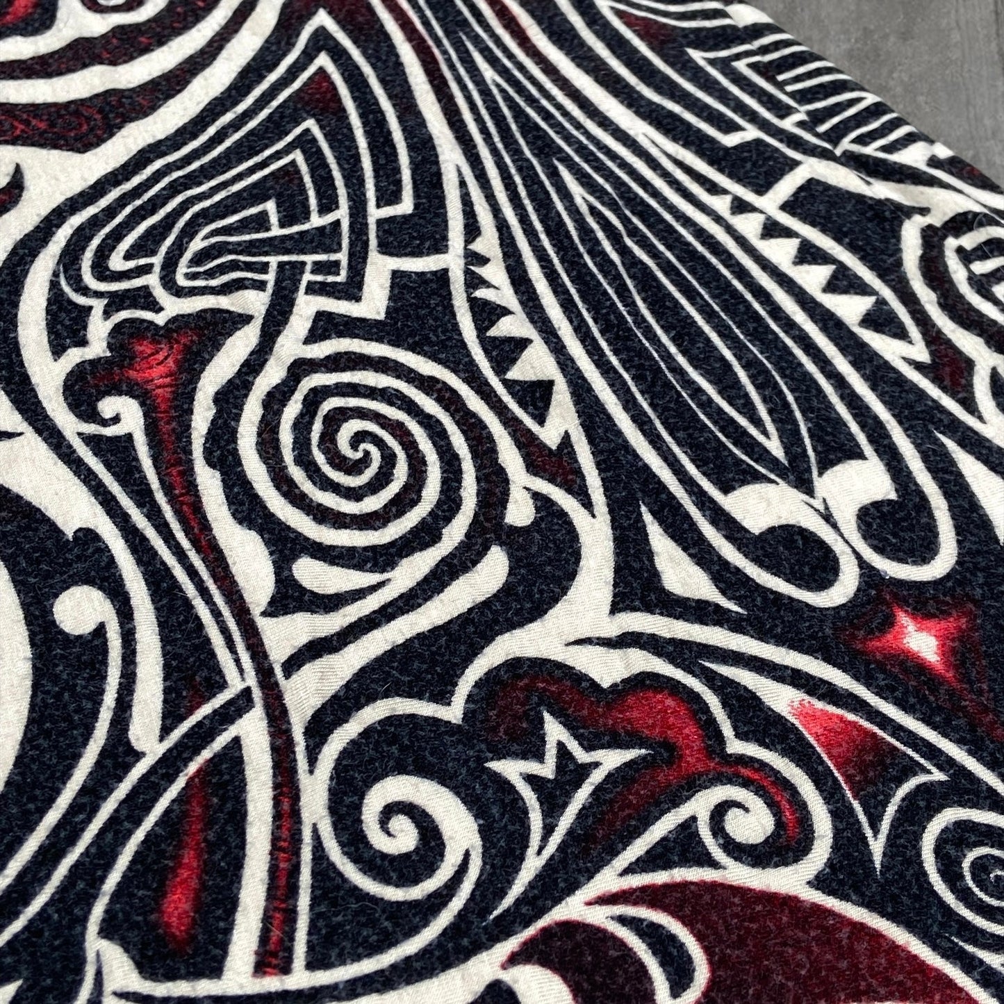 JEAN PAUL GAULTIER SS1996 TRIBAL PRINT MAXI DRESS - M