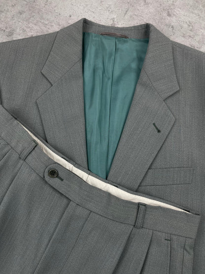 Vintage wool jumpsuit featuring a classic vintage style, tailored fit, and textured fabric for a timeless look.