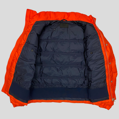 Prada Milano 2020 Orange Nylon Puffer Jacket - IT56 (L/XL)