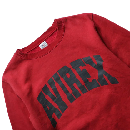 AVIREX SPELLOUT SWEATER  (M)