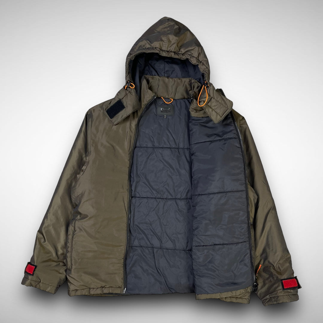 Sodium Dual-Zip Hooded Shimmer Jacket (1990s)