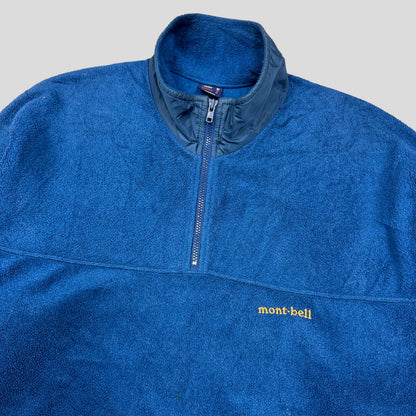 Mont-bell 90’s 1/4 Zip Fleece - M | Blue