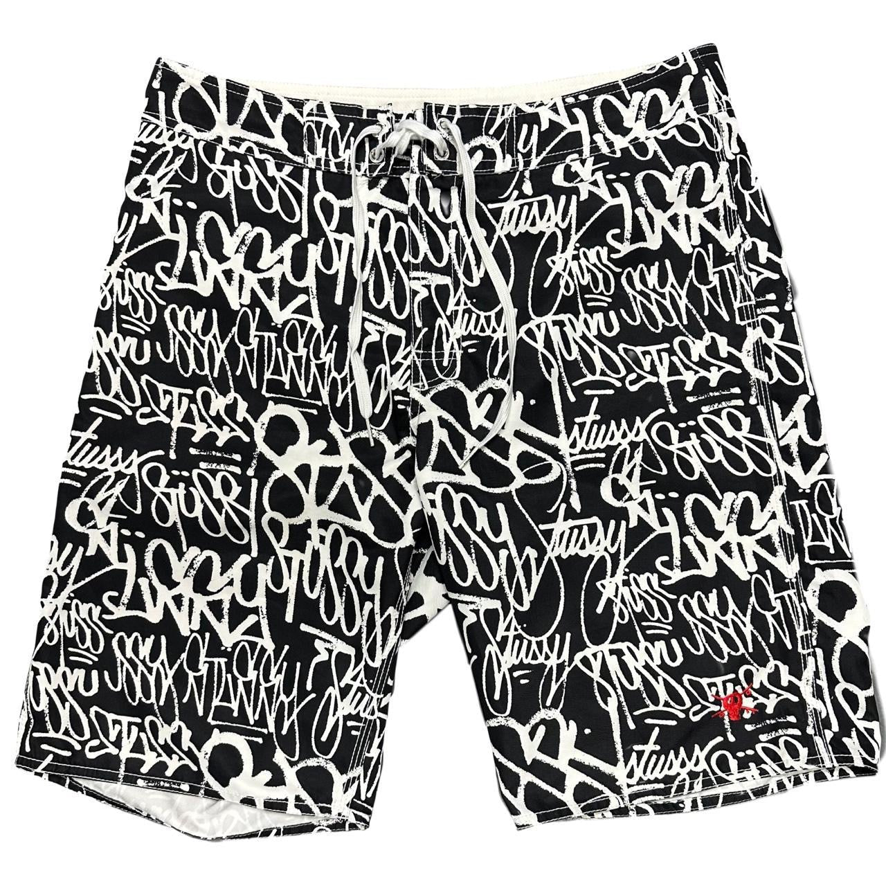 Stüssy Monogram Swim Shorts ( W32 )