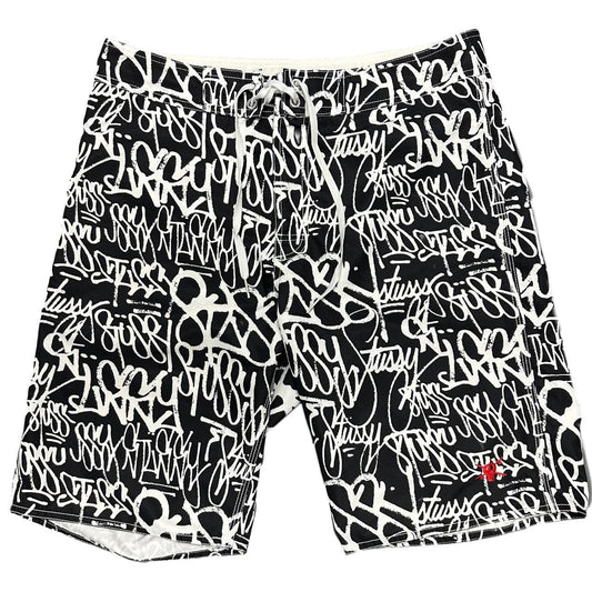 Stüssy Monogram Swim Shorts ( W32 )