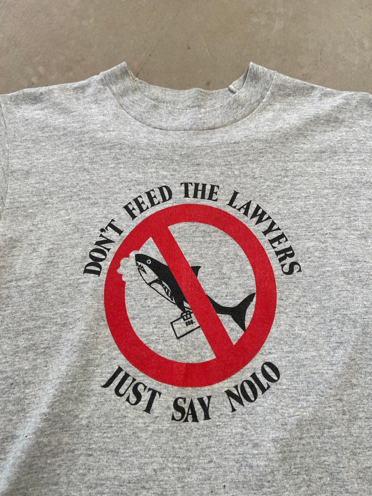 Don't Feed The Lawyers T-Shirt - S | Small, Red