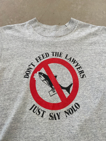 Don't Feed The Lawyers T-Shirt - S | Small, Red