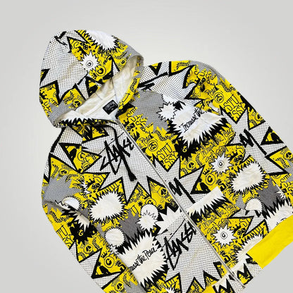 Stüssy ‘Increase The Peace’ Zip Up Hoodie M