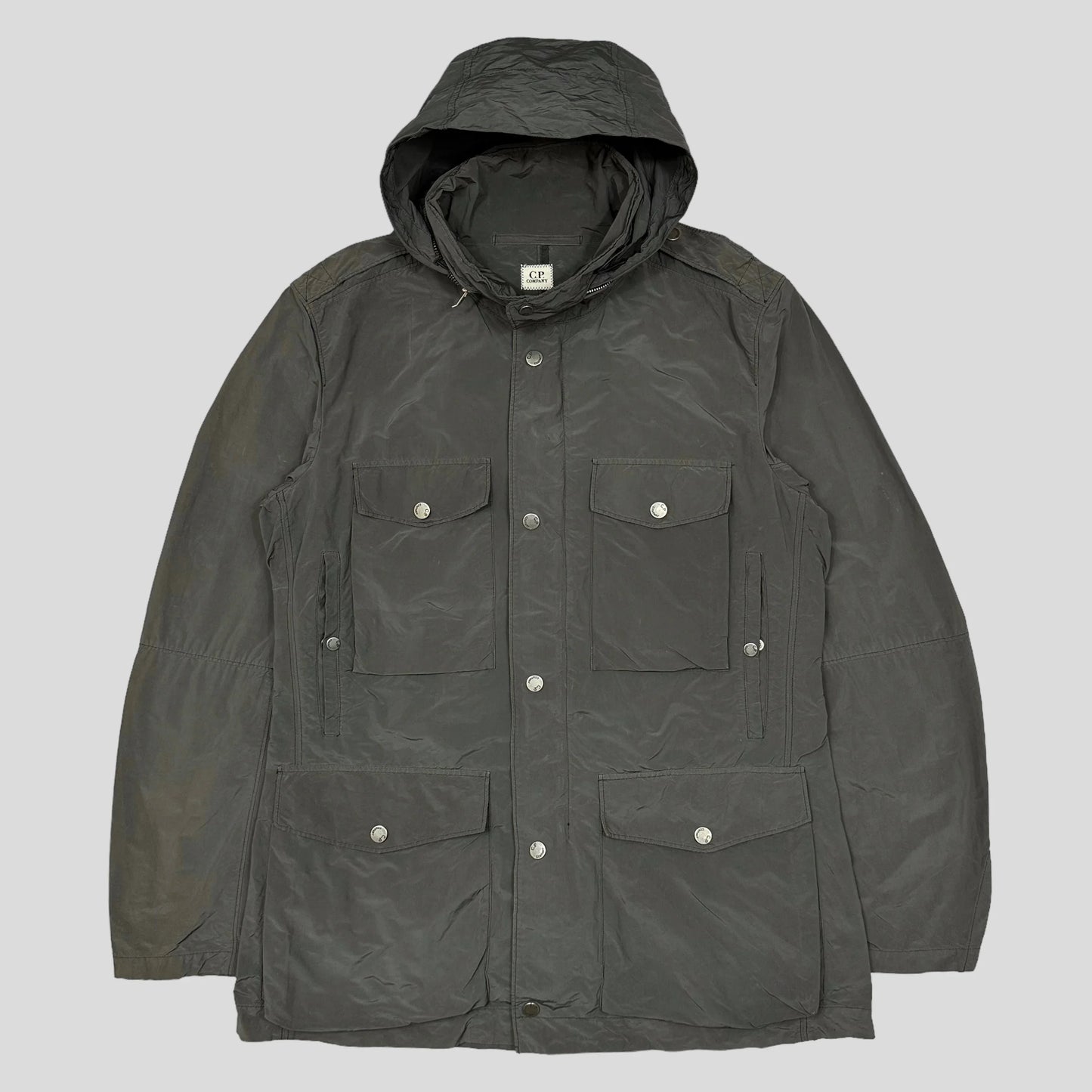 C.P. Company SS08 Nylon Metal Multipocket Trench Coat- L