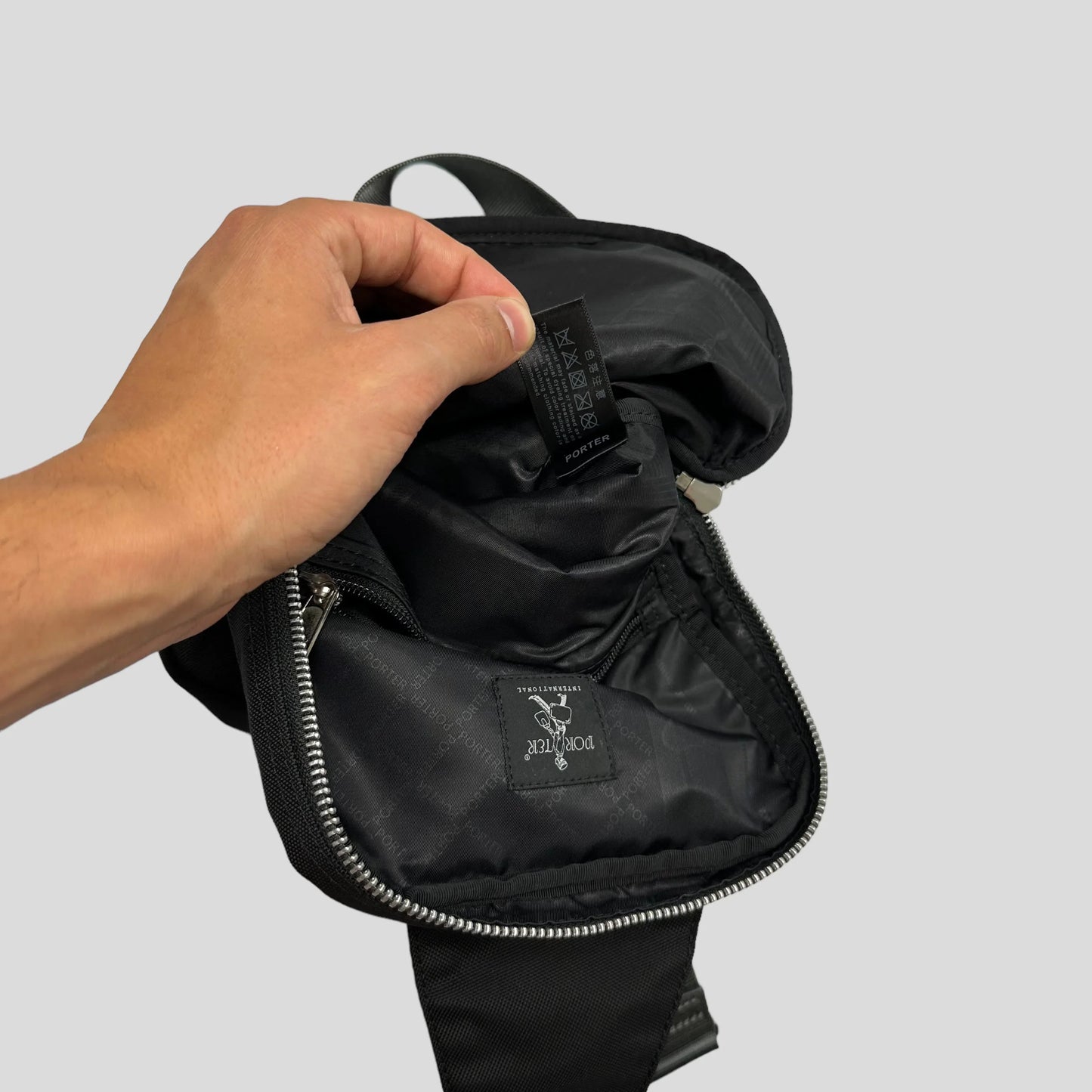 Porter Nylon & Leather Slingbag