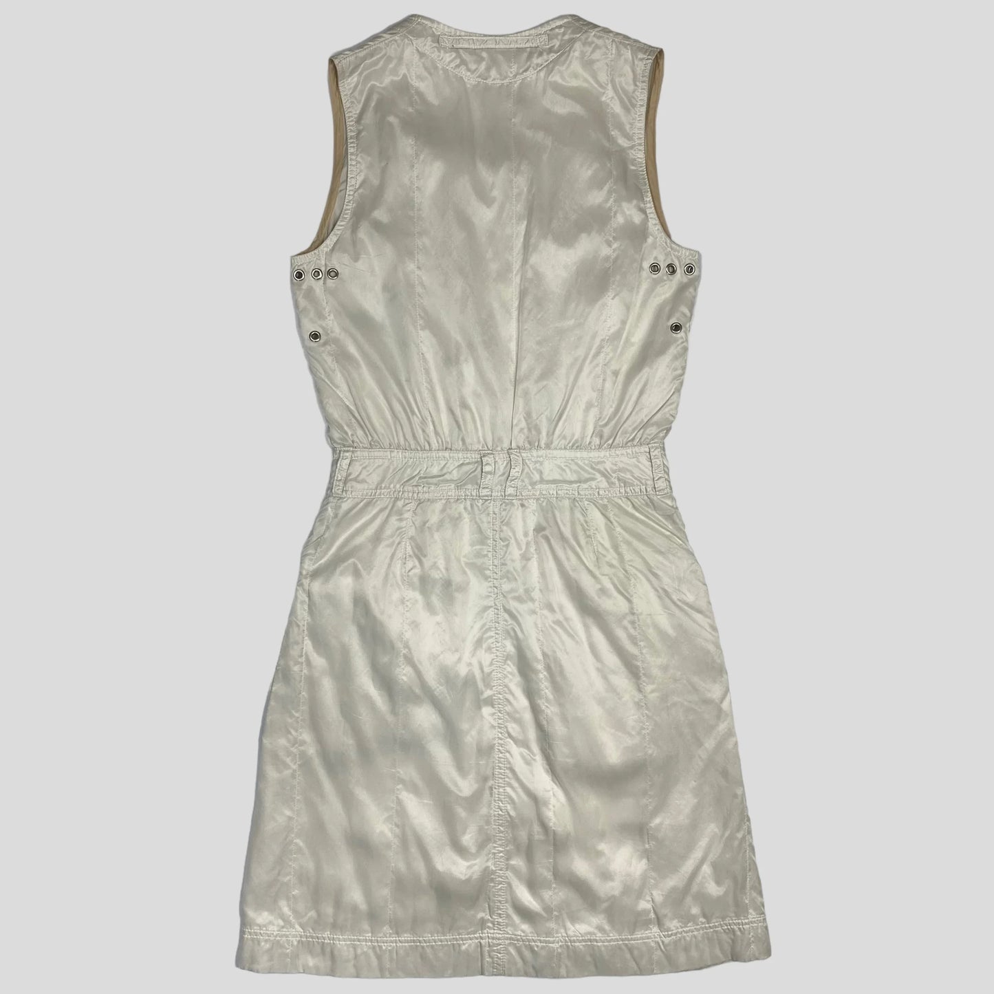 Prada Sport 00’s Nylon Shimmer Cargo Dress - UK6/8