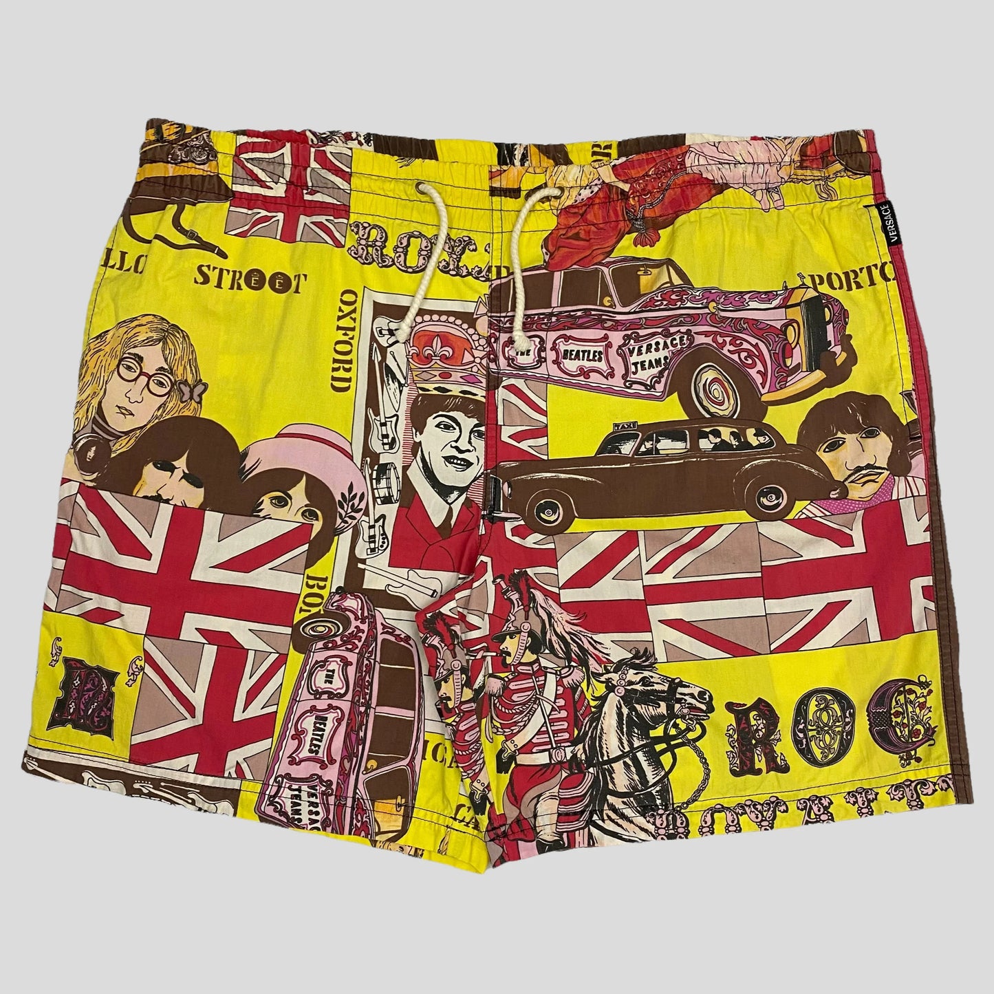Versace Jeans Couture 90’s Beetles & Sex Pistols Shorts - W34-W42