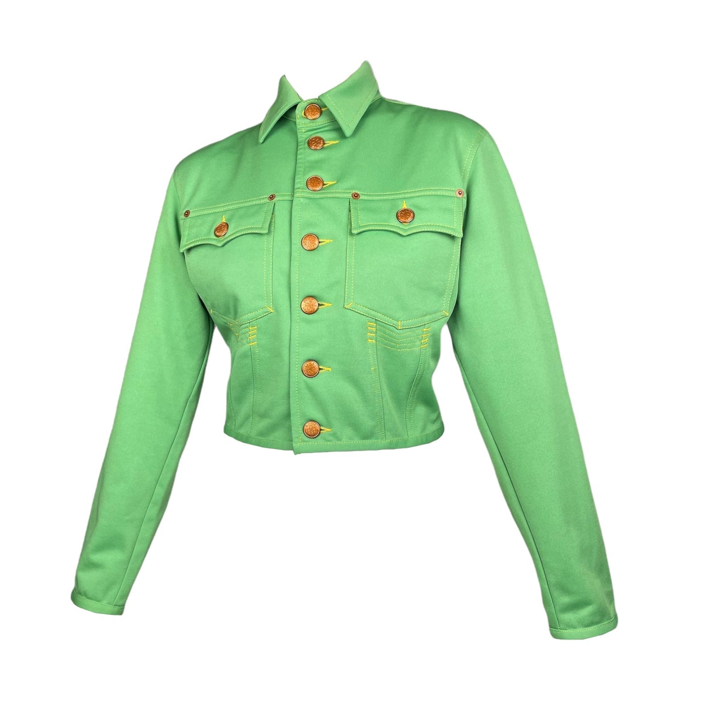 Jean Paul Gaultier c.1995 green jacket