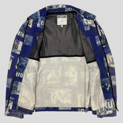 Moschino Jeans ‘99 Ethno Denim Jacket - IT54 (L/XL)