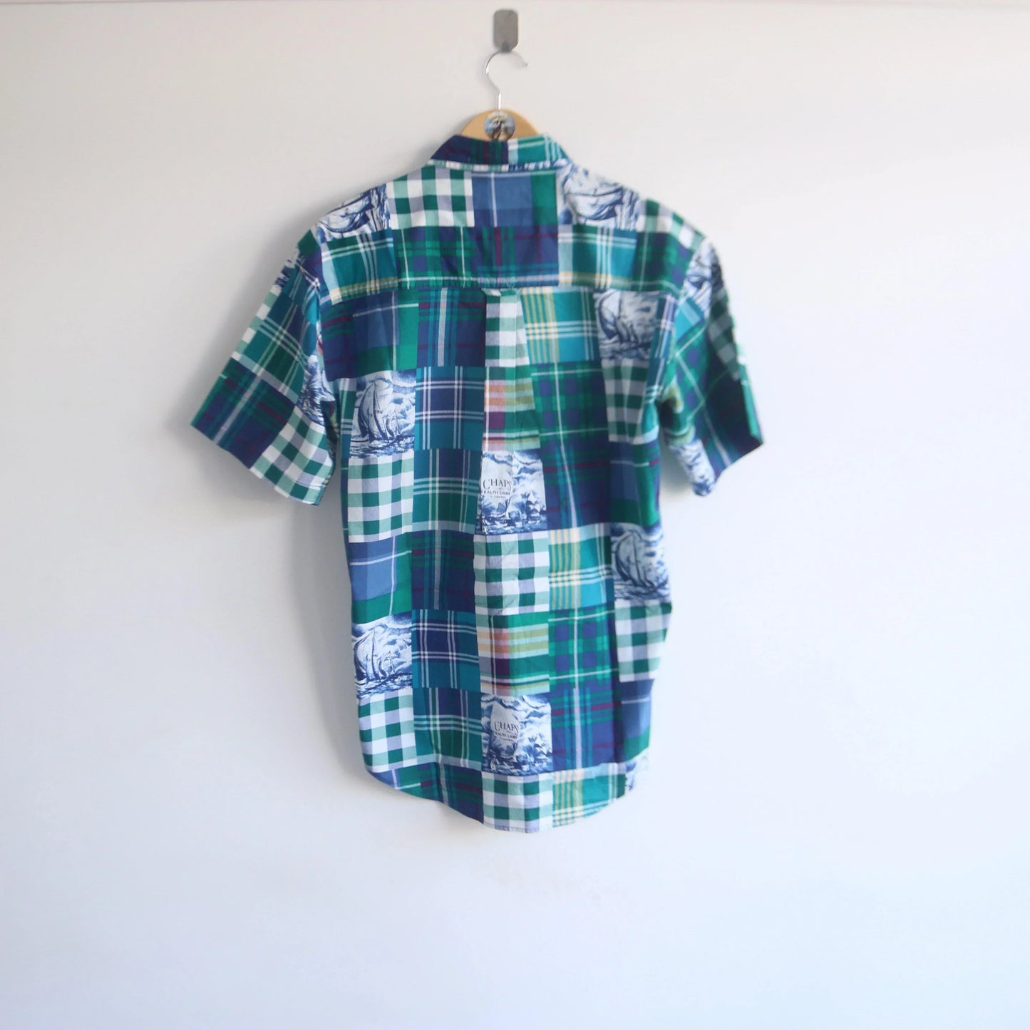 Vintage Chaps Ralph Lauren Patchwork Shirt (M)  (M)