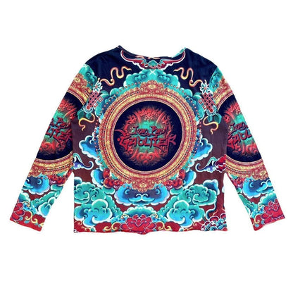 Jean Paul Gaultier 1990s Vintage Shiva Tattoo Top