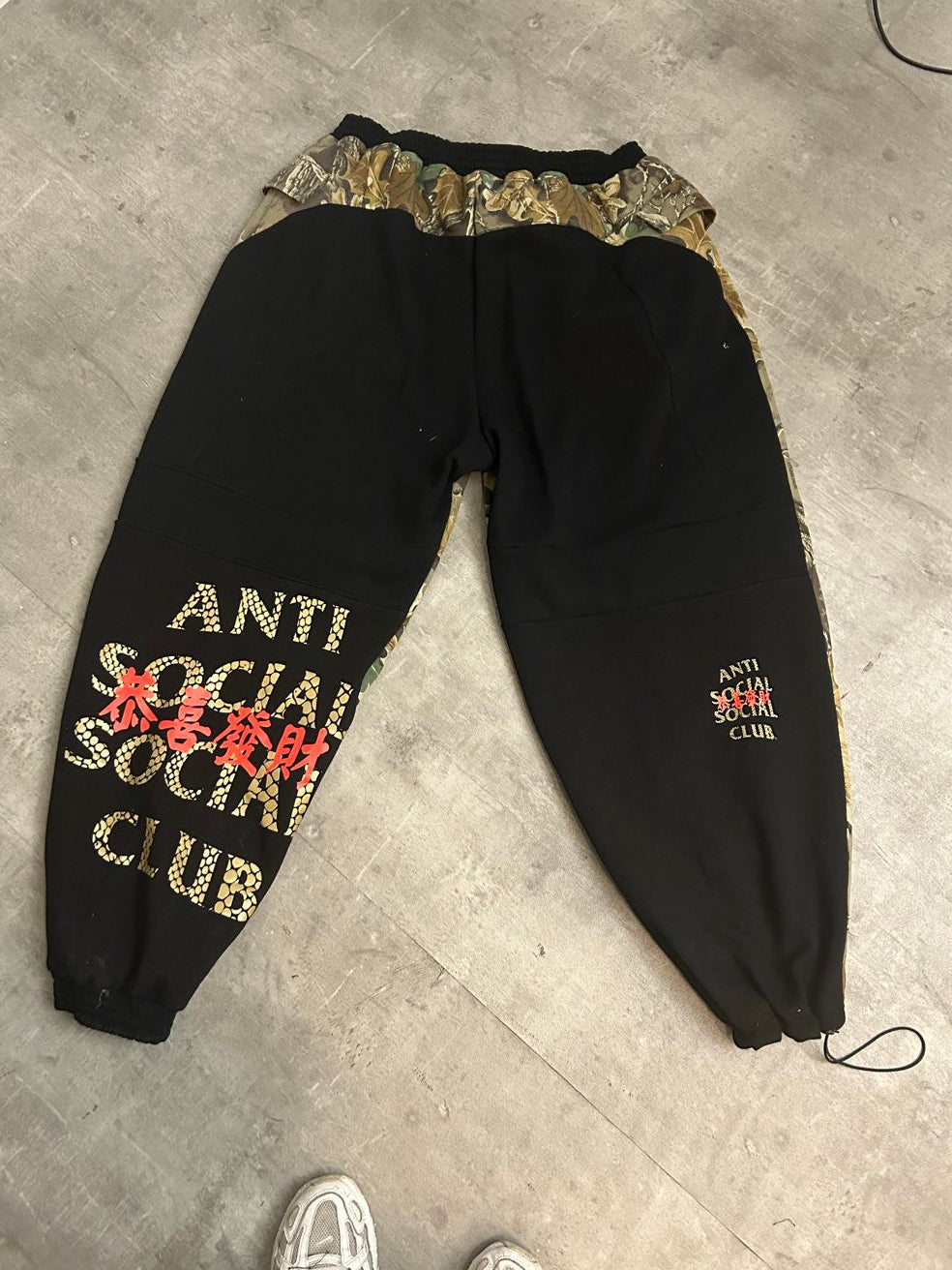 VT Rework : Custom Order - Patchwork Unisex Barrel Leg Joggers