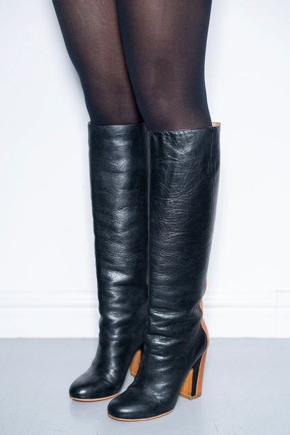 MARGIELA SPLIT TONE BOOTS (EU 36)