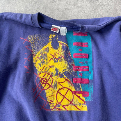 Nike RARE 1990s Air Jordan graphic heavyweight sweatshirt (L) - Known Source