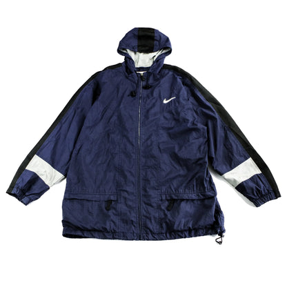 NIKE SWOOSH SPELLOUT JACKET  (L)